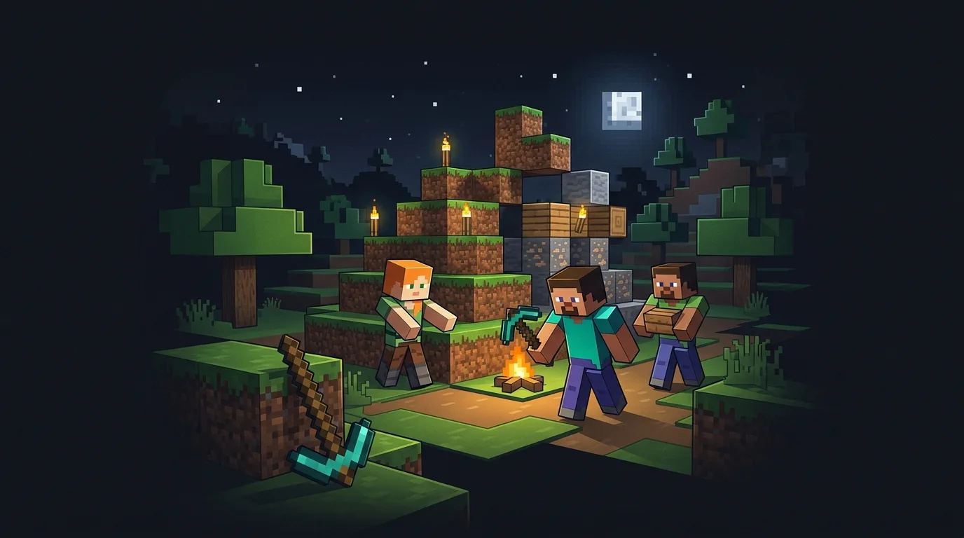 Minecraft'ta Birlikte Oynayacak Arkadaş Nasıl Bulunur